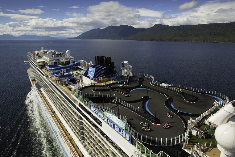 Norwegian Cruise Ship with Go Karts as the Best Alternative to Enjoy Holiday