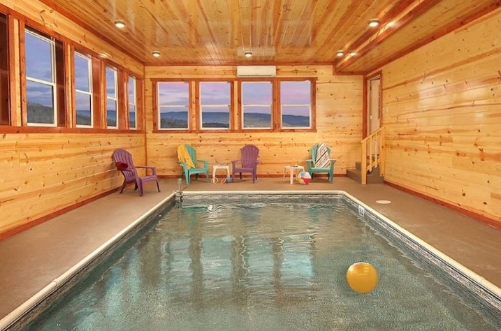 Cabins with Indoor Pools in Pigeon Forge TN and Top 3 Cabins to Visit